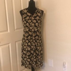 Van Heusen Black Floral Dress